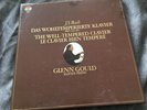 GLENN GOULD Piano solo BACH 4LP - The Well Temperated Clavier compl. MASTERWORKS