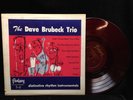 Dave Brubeck Trio-Distinctive Rhythm Instrumentals-Fantasy 3-4-10 INCH RED VINYL