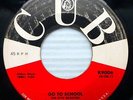 the FIVE REASONS original CUB doo-wop 45 GO TO SCHOOL THREE O'CLOCK ROCK pc279