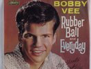 Teen Rockabilly 45 BOBBY VEE Rubber Ball LIBERTY VG++ promo picture sleeve HEAR