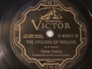 COUNTRY CARTER FAMILY Cyclone Of Ryecove VICTOR 40207 V/VV-