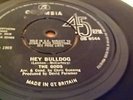 THE GODS - HEY BULLDOG - COLUMBIA - UK - RARE - DB 8544 - YEAR 1969
