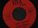 ALVIN CHRISTY: Devil Darling / I Need Your Love 45 Hear  (strong VG, funky R&B