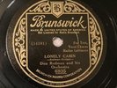 JAZZ DON REDMAN HARLAN LATTIMORE Lonely Cabin BRUNSWICK 6935 EE+