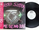 TWISTED SISTER COME OUT AND PLAY ATLANTIC P-13233 Japan OBI VINYL LP