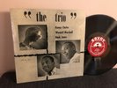 KENNY CLARKE Wendell Marshall HANK JONES The Trio LP SAVOY MG-12023 Mono RVG NM+