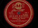 MOONDOG. Organ Rounds (2s). 78 rpm SMC 2527 Vinyl. E/E+