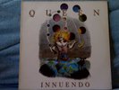 QUEEN - INNUENDO - LP RARE UK PARLOPHONE 1991 FIRST PRESS INNER INSERT VG++ VG++