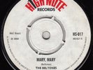 60s 70s Skinhead Reggae THE BELTONES mary mary 1969 UK High Note 7