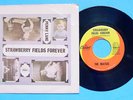 THE BEATLES STRAWBERRY FIELDS PENNY LANE 45 RPM RECORD w PICTURE SLEEVE #5810