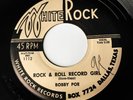Rockabilly BOBBY POE Rock & Roll Record Girl / Boogie WHITE ROCK Original 45 EX