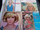 7 INCH SINGLE ×4 SYLVIE VARTAN CARO MOZART,LES HOMMES...JAPAN JOHNNY HALLYDAY