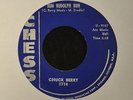 ORIGINAL HIT CHRISTMAS 45 Chuck Berry Chess 1714 Run Rudolph Run