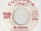 FREDDIE SCOTT Mr Heartache COLUMBIA PROMO  NORTHERN SOUL 45