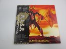 W.A.S.P. LAST COMMAND S33-1001 with OBI Poster Sticker Japan VINYL  LP WASP