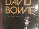 David Bowie - Five Years 1969 - 1973 13LP Box Set NM in Shrink OOP Rare Vinyl