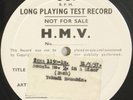 ALP 1531 two 1-sided HMV test pressings, Menuhin, Bach solo violin sonatas Vol 2
