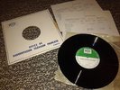 JOHNNY HALLYDAY ++ INTROUVABLE 25 CM ORTF PROMO EMISSION RADIO ANGLAISE
