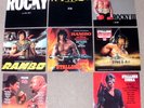 Stallone 8x Soundtrack Schallplatte,Rocky 1-3,Rambo 1-3,Over the Top,City Cobra