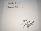 David Bowie & Dana Gillespie 2016 Double Clear Vinyl Promo LP Bowpromo