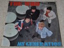 THE WHO My Generation RARE ORIG UK 1965 FIRST PRESS VG MONO LP, PLAYS VERY WELL.