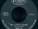 SONNY TIL and THE ORIOLES Hey Little Woman DANCEFLOOR R&B 45 on PARKER VG++