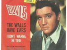 Elvis Presley - Scarce Italian single - The walls have ears (RCA 1370).