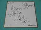 KISS 1970s Victor Promo Autographed Signed Sheet Japan for The Originals