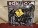 BON JOVI Slippery When Wet 1986 Mercury LP Vinyl, SHRINK & Hype Sticker