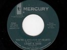 POPCORN/SOUL-LEMME B. GOOD-MERCURY 72361-YOU'RE A BREAKER OF HEARTS/HARD TIMES