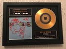 Spice Girls limited edition, signed gold disc picture memorabilia