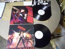 JUDAS PRIEST-2 HEAVY METAL ROCK WHITE LABEL PROMO LP'S-UNLEASHED & STAINED GLASS