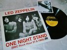 LED ZEPPELIN -  One night stand + Card foto  RARE  Atlantic MINT