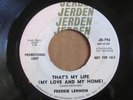 FREDDIE LENNON PROMO (JOHN LENNON OF THE BEATLES,THIS IS HIS DAD) 45 RECORD #792