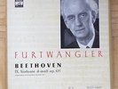B318 WALP 1286/87 FURTWANGLER BEETHOVEN SYMPHONY No.9 HMV 2 x LP