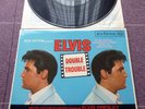 ELVIS PRESLEY, DOUBLE TROUBLE SOUNDTRACK, 1967 UK RCA BLACK/RED SPOT STEREO LP.