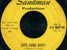 THE FUGITIVES Love Come Down FUNK 45 on SANDMAN