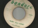 DOOWOP R&B bw DANCER- DIATONES- RUBY HAS GONE  - HEAR--1961 BANDERA