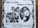 Pastor T.L. Barrett & Youth For Christ Choir - Like A Ship LP soul ORIG PRESSING