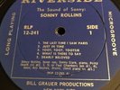 Sonny Rollins....The sound of Sonny..on Riverside RLP 12 241