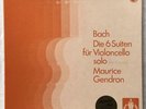 Bach Unaccompanied Cello Suites Gendron 3lps W/Booklet Philips Box Set Holland