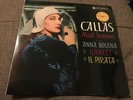 SAX 2320 ED1 B/S UK STEREO- MARIA CALLAS- Mad Scenes LP (Rescigno) Hamlet/Pirata