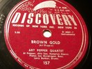 Discovery 157 Art Pepper Quartet-Brown Gold (1952)