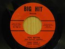 Timmy Shaw and Chuck Holiday soul 45 You Better bw Im Such A Lonely Guy Big Hit