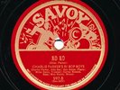 CHARLIE PARKER’S RI BOP BOYS on VG++ 1946 Savoy 597- Ko Ko