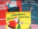 GENE AUTRY 78RPM CHRISTMAS RECORDS & JIMMY BOYD I SAW MOMMMY KISSING SANTA CLAUS
