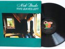 NICK DRAKE MASTERPICE FIVE LEAVES LEFT VINYL LP NEAR MINT ORIGINAL USA PRESS