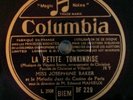 Miss Josephine Baker   la petite tonkinoise / j'ai deux amours   78t