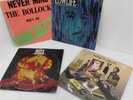 4x Vintage Vinyl Records Sex Pistols Never Mind The Bollocks KISS The Originals