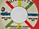 LOU MONTE Dominick the Donkey /Christmas Our House ROULETTE orig. 1960 45 HEAR